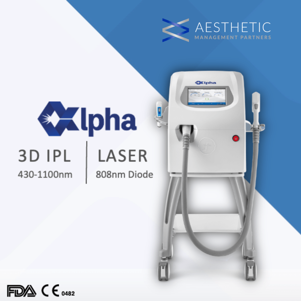 Alpha Pro Laser Device Treatment Tips For Rosacea - Distributed by Aesthetic Management Partners in the US