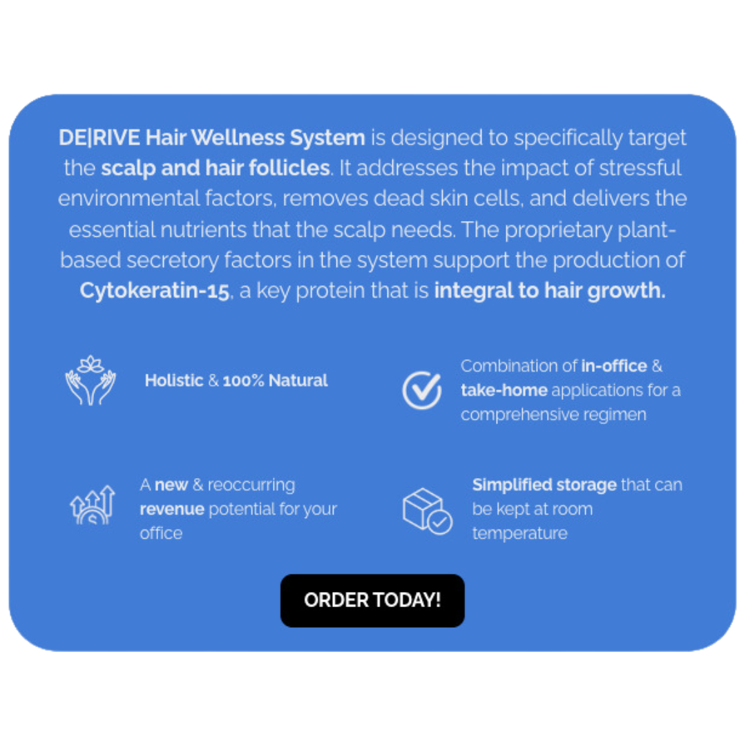How To Order DE|RIVE Hair Wellness System