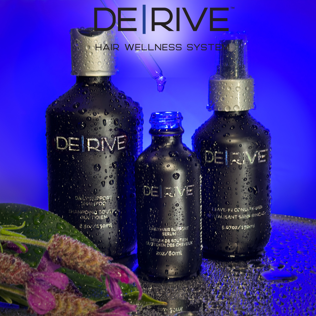 DE|RIVE Take Home Serum, Shampoo, & Leave-In Conditioner