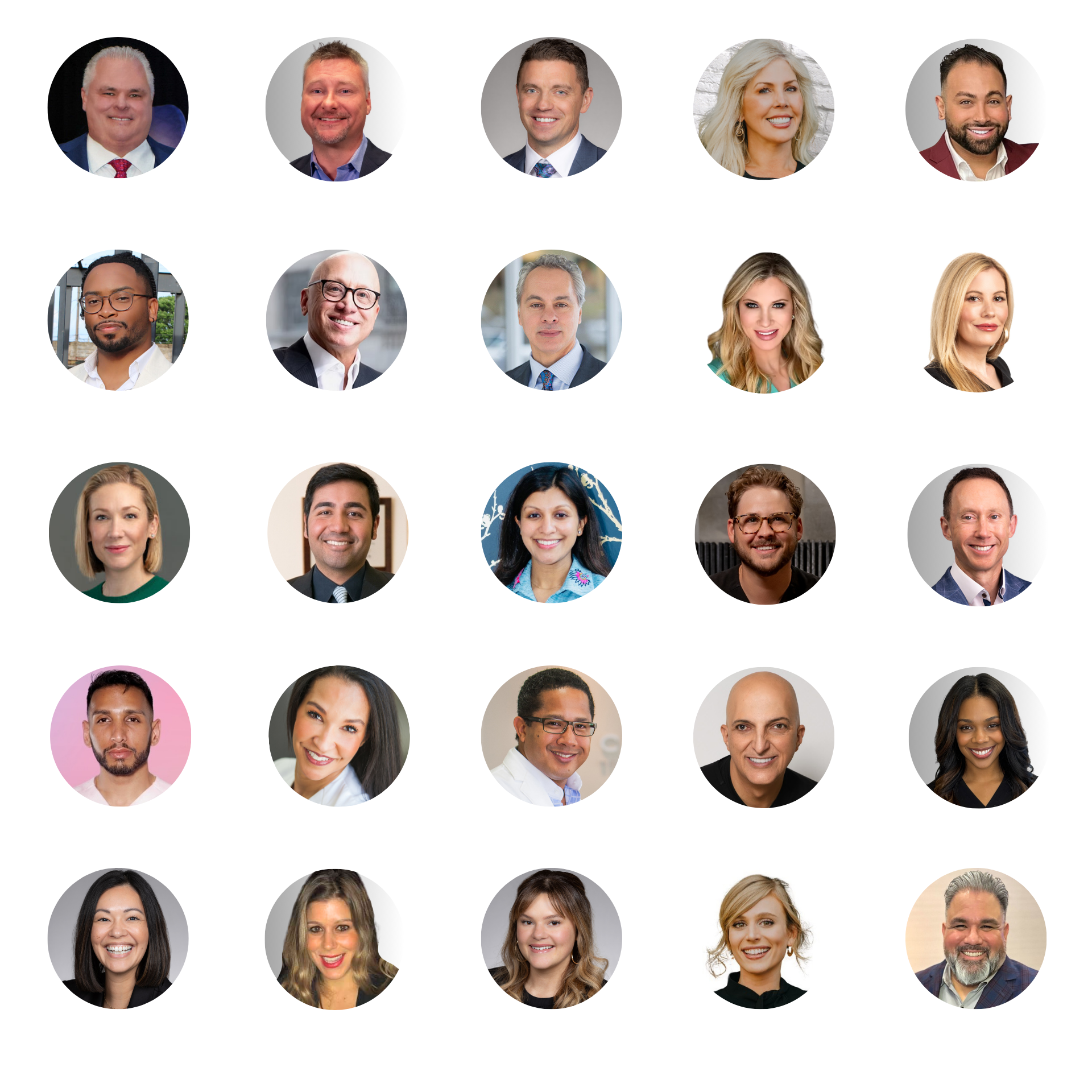 Speakers - Landing page - Web